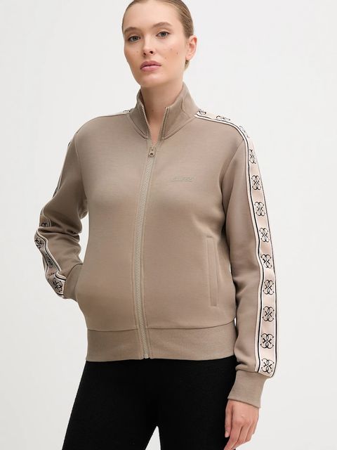 Guess bluza BRITNEY damska kolor beżowy z aplikacją V2YQ16 KB3P2 - zdjęcie produktu nr 1
