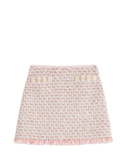 Valentino Garavani ribbon tweed skirt - Pink - zdjęcie produktu nr 1