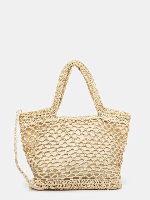 Answear.LAB kosz plażowy kolor beżowy