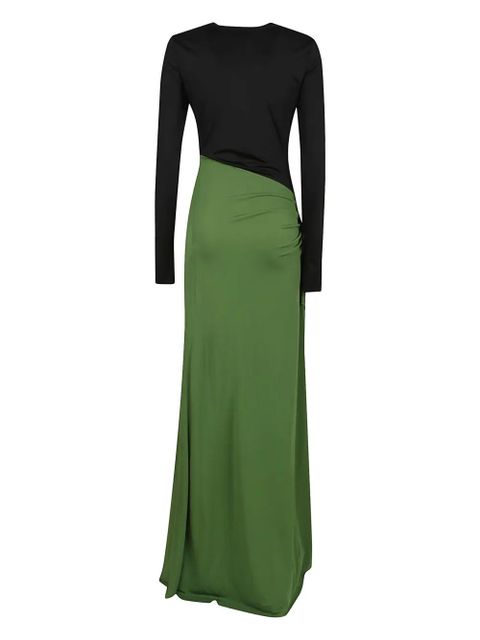 Victoria Beckham draped maxi dress - Black - zdjęcie produktu nr 2