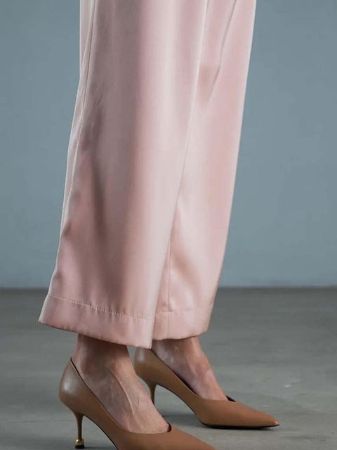 Vanda Novak szpilki skórzane Pola kolor beżowy