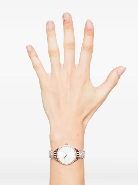 Swarovski round-shape 32mm watch - Pink - zdjęcie produktu nr 2