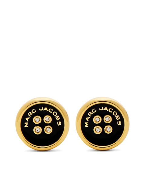 Marc Jacobs Button earrings - Gold - zdjęcie produktu nr 1