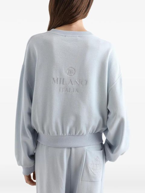 Dolce & Gabbana logo-detail sweatshirt - Blue