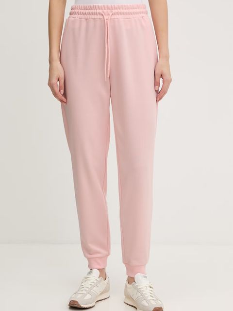 Guess spodnie dresowe damskie z bawełną SILVY - zdjęcie produktu nr 2