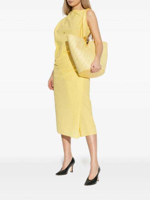 Jacquemus VESTIDO SM DRAP AMARILLO LARGO - Yellow