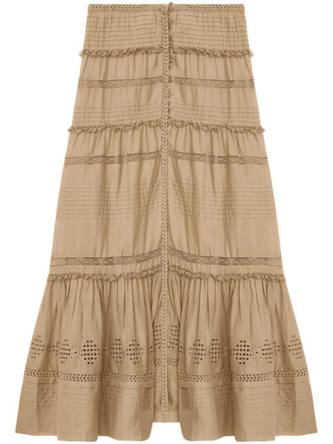 MARANT ÉTOILE Dusta maxi skirt - Neutrals - zdjęcie produktu nr 1