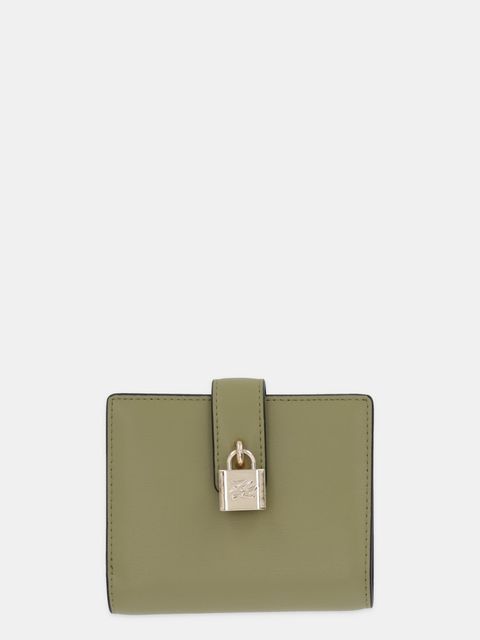 Karl Lagerfeld portfel K/AUTOGRAPH damski kolor zielony B1W32047 - zdjęcie produktu nr 1