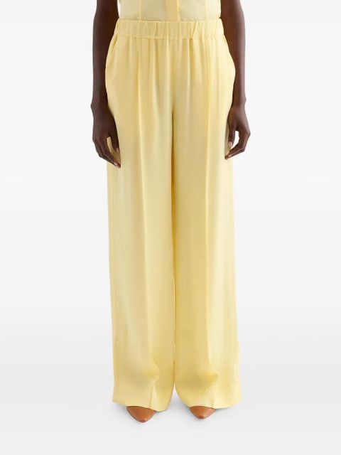 Jil Sander Envers side-slits trousers - Yellow