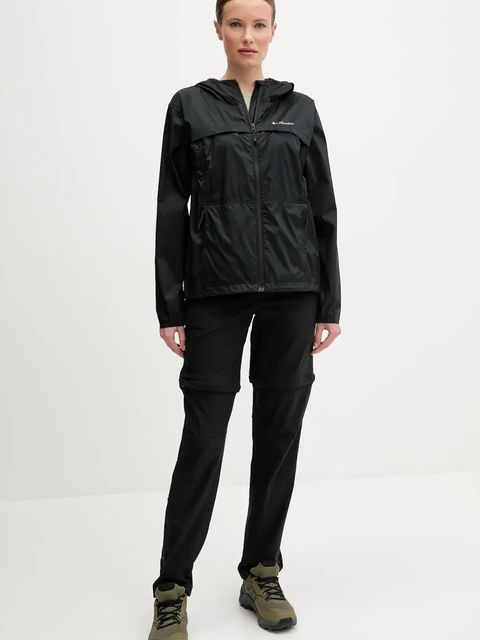 Columbia spodnie outdoorowe Leslie Falls kolor czarny 2087064 - zdjęcie produktu nr 2