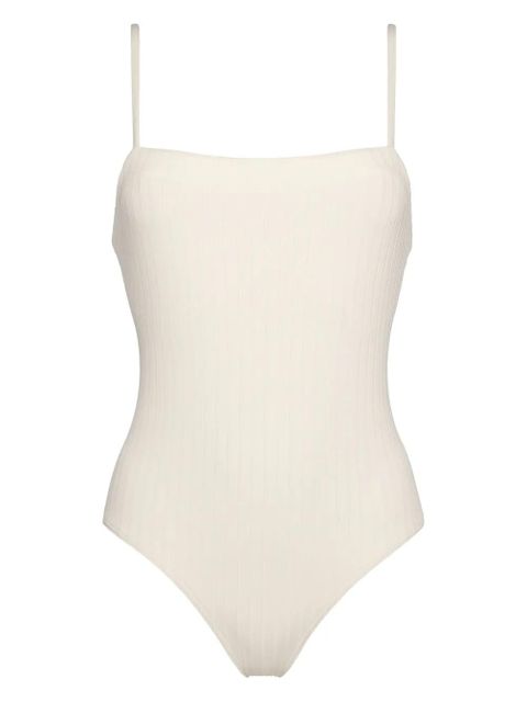 ERES Tropicalia ribbed swimsuit - White - zdjęcie produktu nr 1