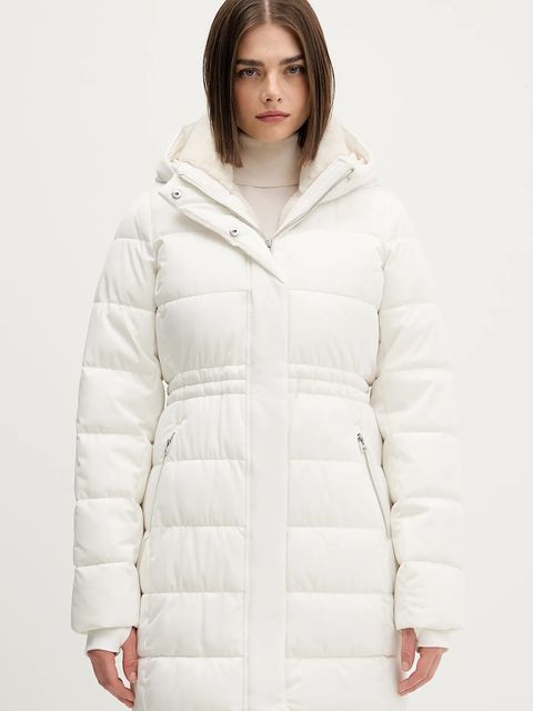 Hollister Co. kurtka kolor beżowy zimowa KI344-5068-100 - zdjęcie produktu nr 1