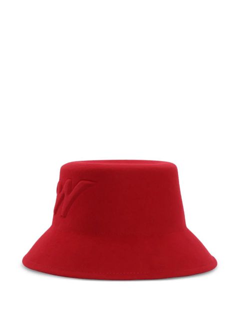 Weekend Max Mara Yaqui wool bucket hat - Red