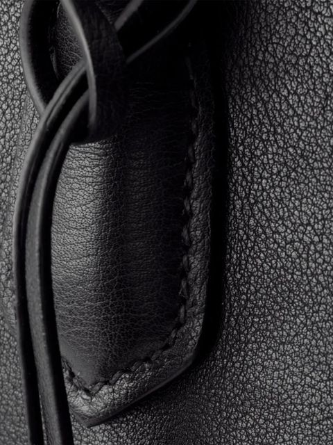 Prada large leather tote bag - Black