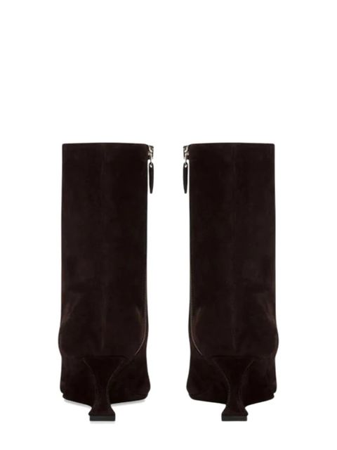 Paris Texas 50mm Nina suede ankle boots - Brown