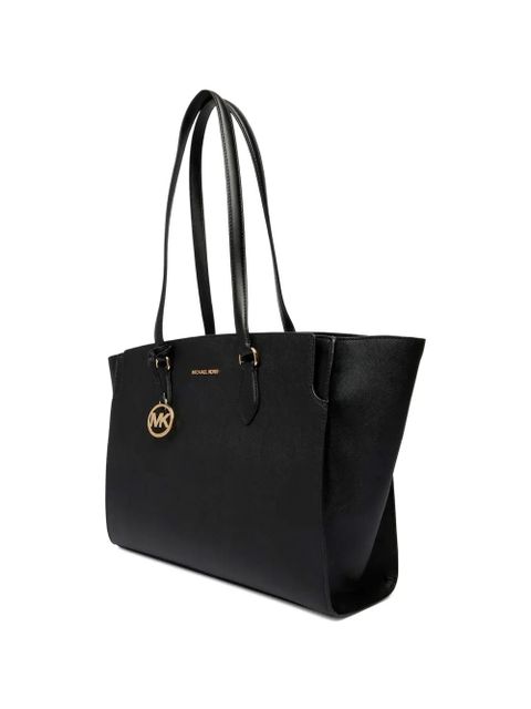 Michael Kors large Becca logo-charm tote bag - Black