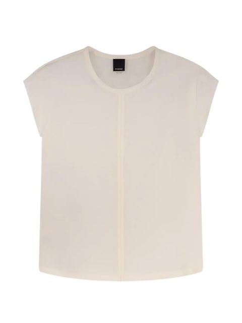 PINKO Blossom silk shirt - Neutrals - zdjęcie produktu nr 1