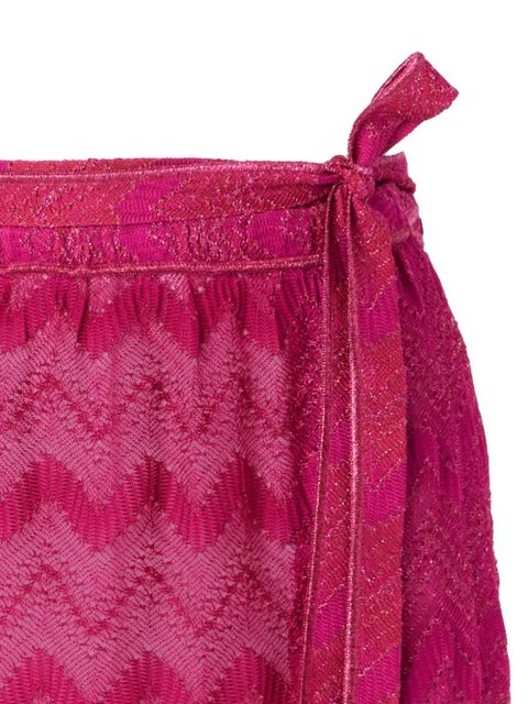 Missoni zigzag cover-up - Purple - zdjęcie produktu nr 2