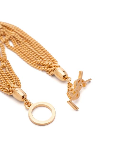 Saint Laurent Cassandre bracelet - Gold