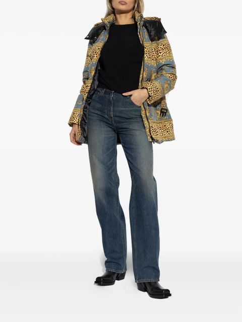 Versace plaque-detailed jeans - Blue - zdjęcie produktu nr 2