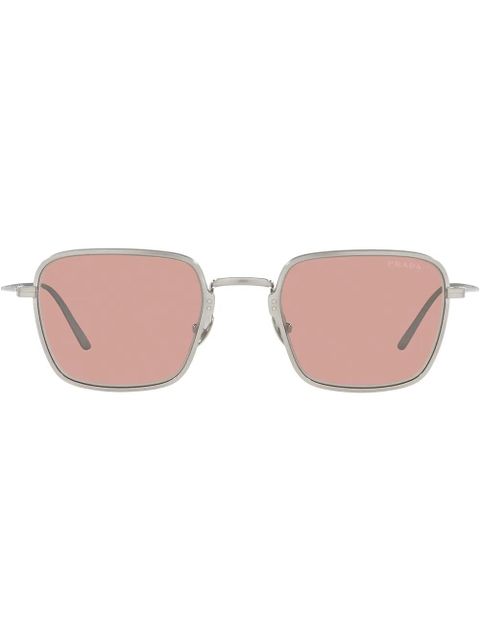 Prada Eyewear square-frame sunglasses - Silver - zdjęcie produktu nr 1