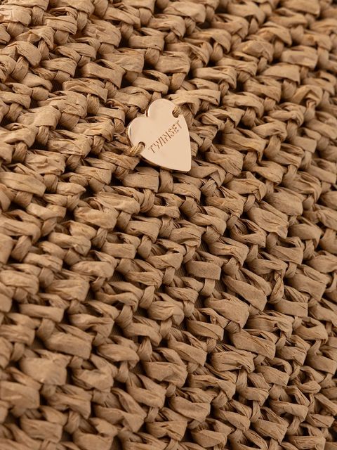 Twinset torebka kolor beżowy 261LB7BKK