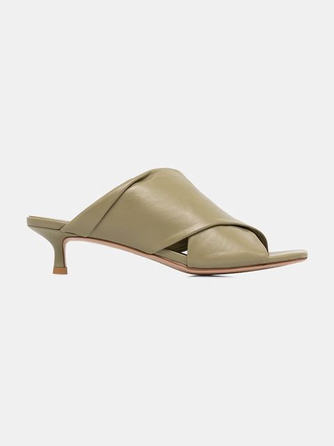 Answear.LAB klapki damskie skórzane z kolekcji Unscripted - zdjęcie produktu nr 1