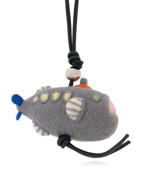 LOEWE Submarine charm - Grey