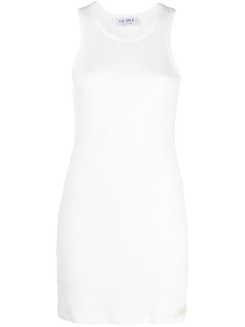 The Attico ribbed cotton tank top - White - zdjęcie produktu nr 1
