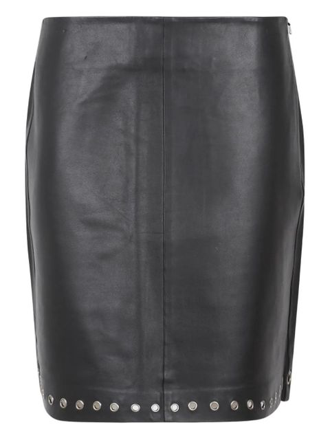 Gimaguas eyelet-embellished midi skirt - Black - zdjęcie produktu nr 1