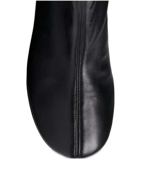 Dear Frances 50mm Harlie leather ankle boots - Black