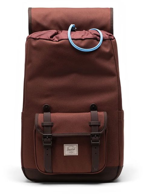 Herschel plecak Little America™ 21 L kolor brązowy duży gładki 11391-07127-OS