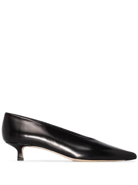 Aeyde Clara kitten-heel pumps - Black - zdjęcie produktu nr 1