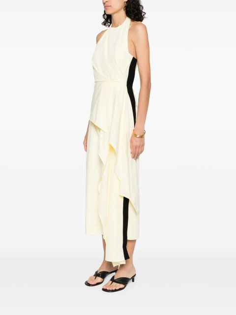 16Arlington Selene midi dress - Yellow