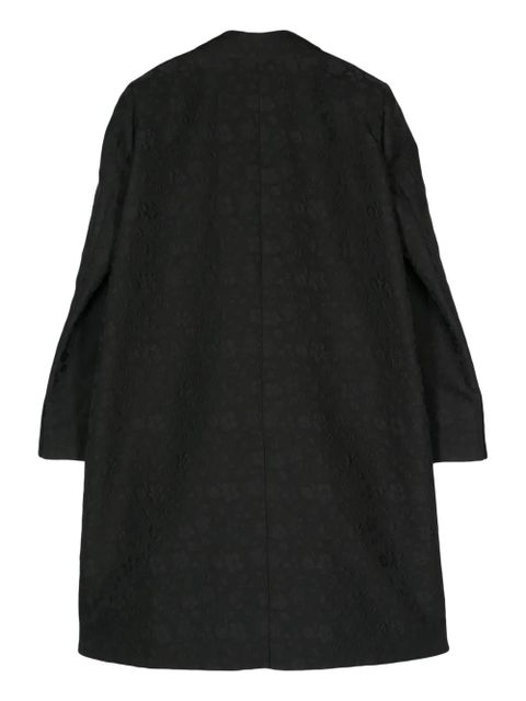 Lanvin cloqué midi coat - Black - zdjęcie produktu nr 2