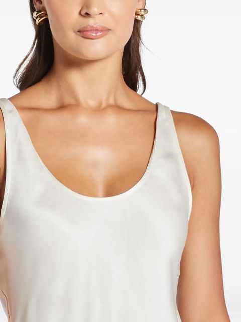 ANINE BING scoop-neck top - White - zdjęcie produktu nr 2