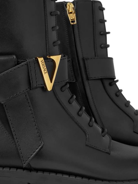 Versace lace-up ankle boots - Black - zdjęcie produktu nr 2