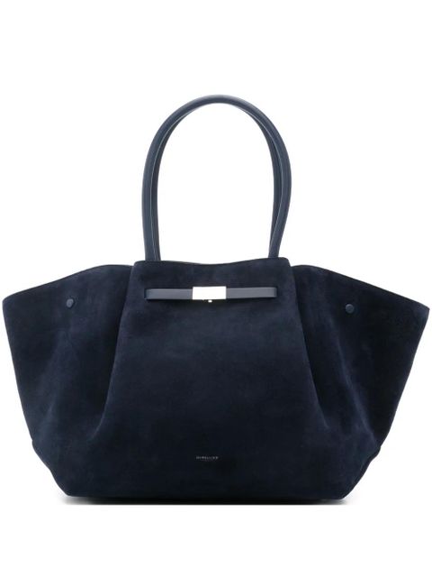 DeMellier New York suede shoulder bag - Blue - zdjęcie produktu nr 1