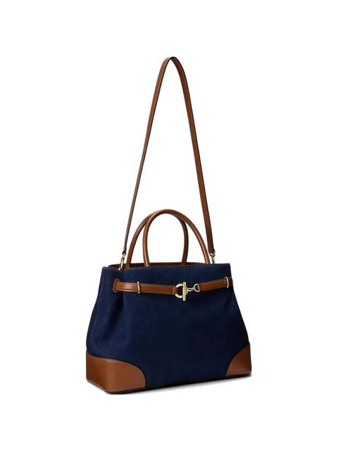 Lauren Ralph Lauren Blaike buckle-detail tote bag - Blue - zdjęcie produktu nr 1
