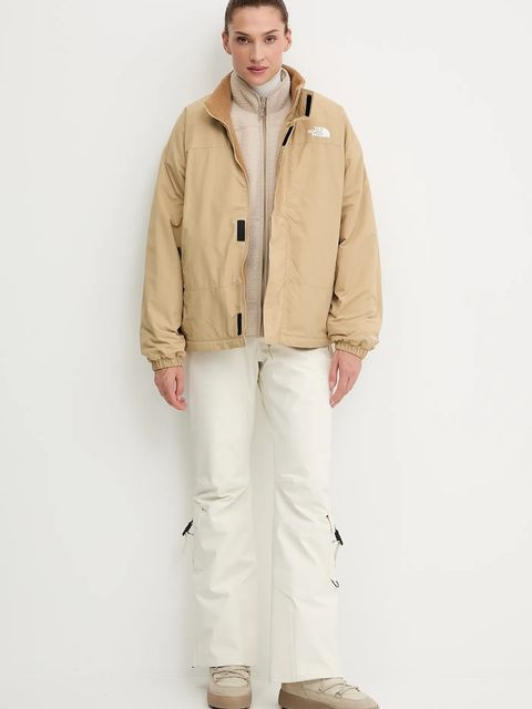 The North Face kurtka sportowa dwustronna Yumiori kolor brązowy przejściowa NF0A8E87QV31