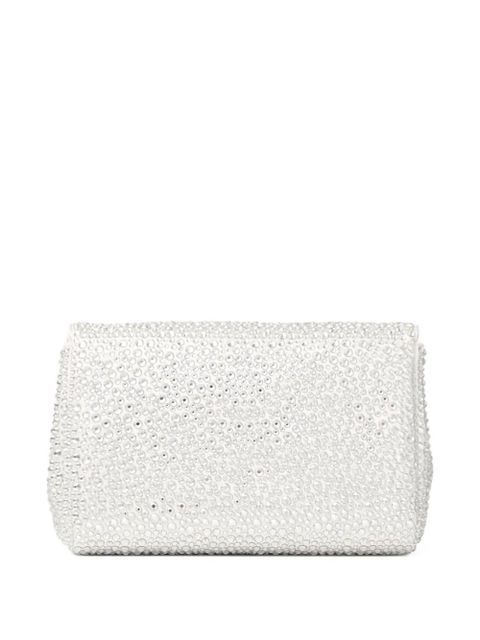 Jimmy Choo Soft Bow crystal mini bag - White - zdjęcie produktu nr 2