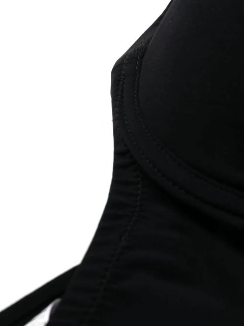 Dolce & Gabbana logo-plaque bikini top - Black - zdjęcie produktu nr 2