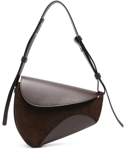 NEOUS leather shoulder bag - Brown - zdjęcie produktu nr 1