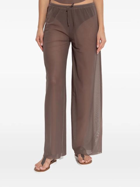 Bond-eye drawstring-fastening trousers - Brown - zdjęcie produktu nr 2