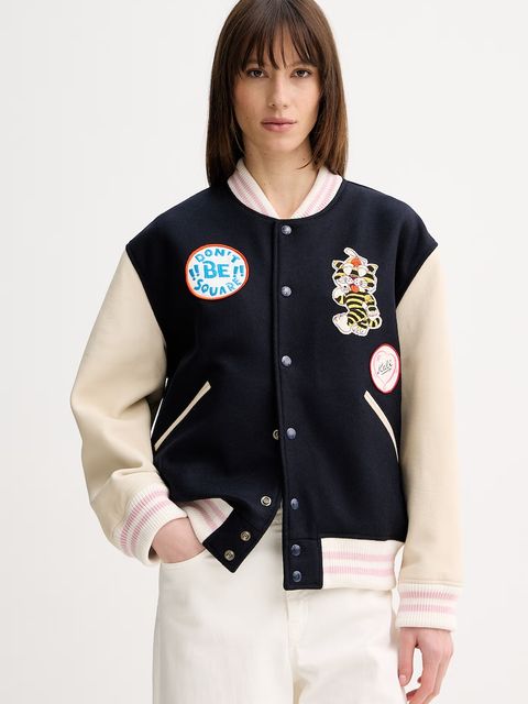 Kenzo bomberka damska wełniana - zdjęcie produktu nr 1