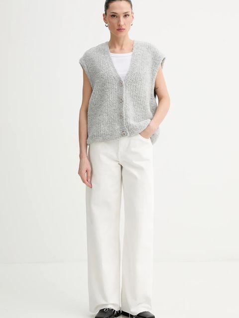 American Vintage kamizelka z dodatkiem wełny - zdjęcie produktu nr 2