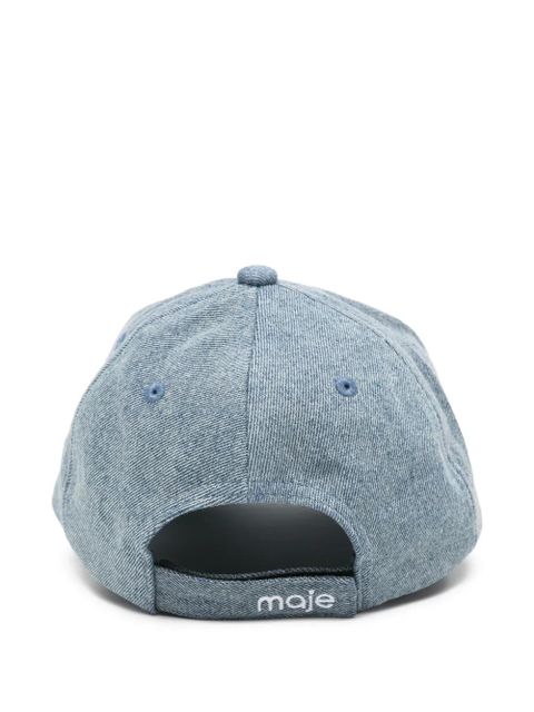 Maje heart cotton cap - Blue - zdjęcie produktu nr 2