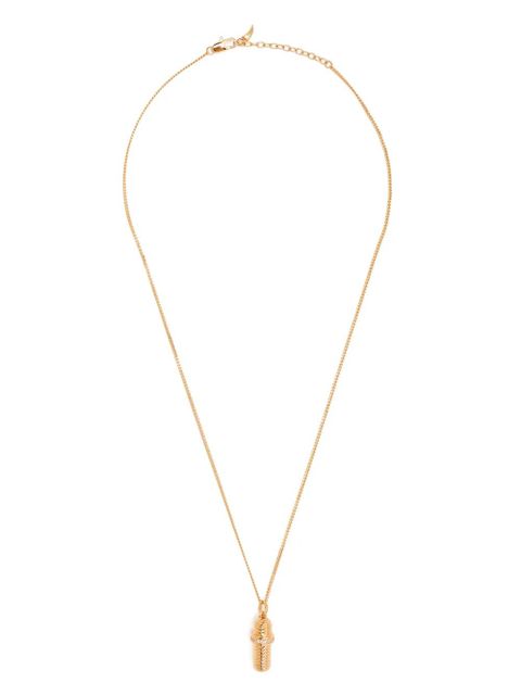 Missoma Message in a Bottle Ridge pendant necklace - Gold - zdjęcie produktu nr 1