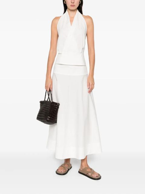 St. Agni halter tie-back top - White - zdjęcie produktu nr 2