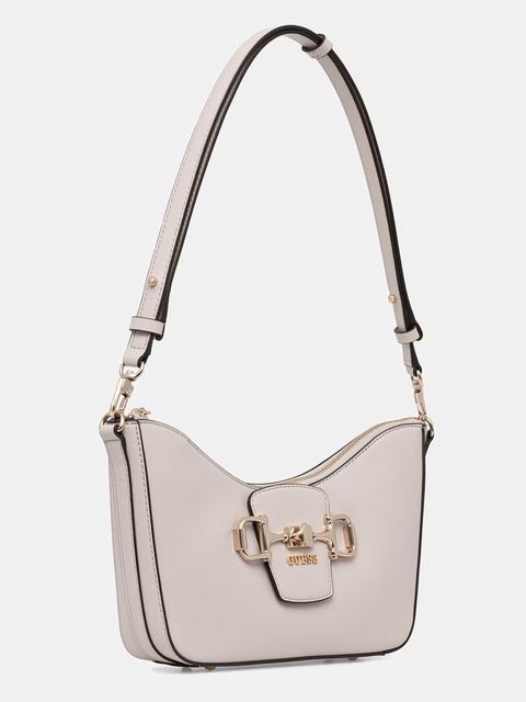 Guess torebka bagietka damska z imitacji skóry JANIE - zdjęcie produktu nr 1